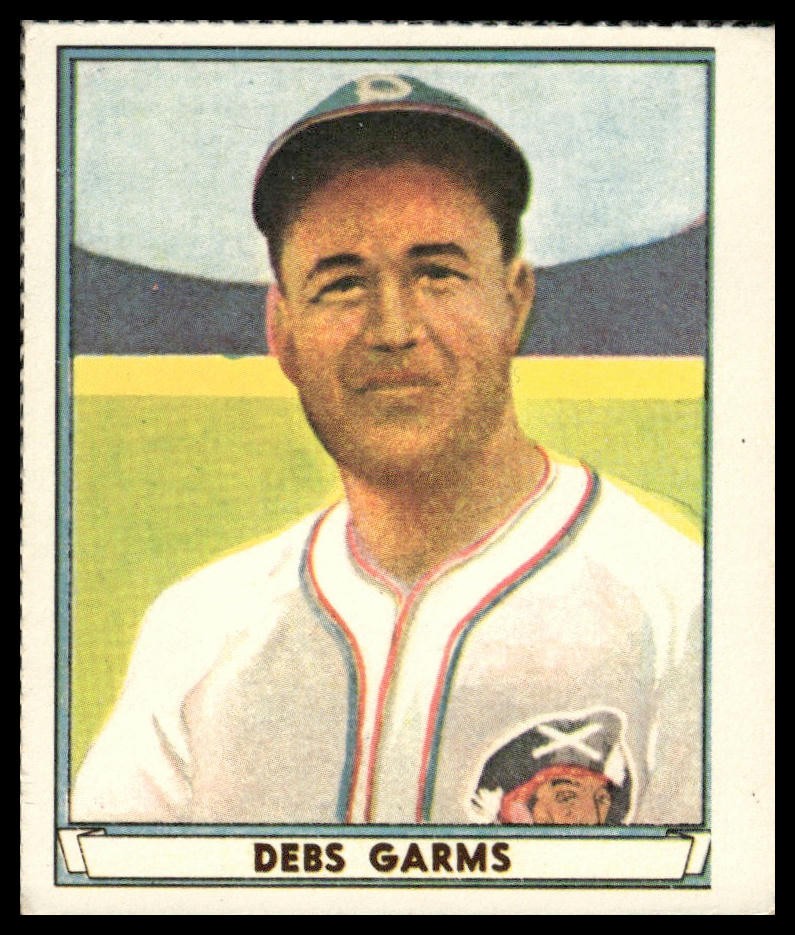 1977 Dover Publications Classic Baseball Cards Reprints #11 Debs Garms