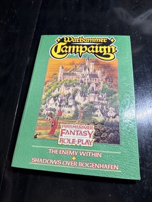 Games Workshop: Hardcover 1E Campaign - WARHAMMER CAMPAIGN W/ATTACHED MAP