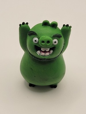 Angry Birds Movie Leonard King Pig Action Figure 2016 Rovio Collectible Toy