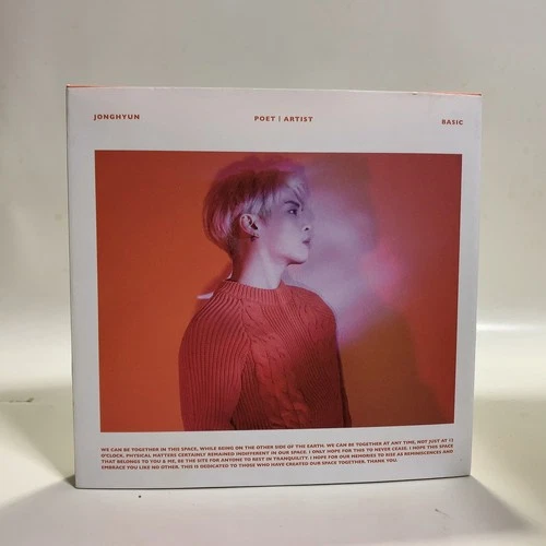 CD Jonghyun from SHINee Poet | Artist Korea Album