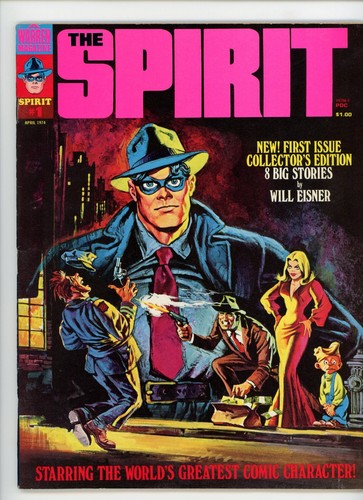 The Spirit #1 April 1974 Warren Magazin von Will Eisner Sammleredition