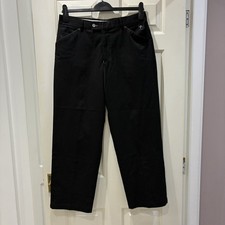 Stromberg Men's Golf Trousers Black Size 34S Polyester Viscose & Lycra Mix