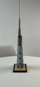 NOB - 100% Complete (Built) LEGO Architecture Set (21031) - Burj Khalifa