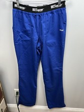 Grey  s Anatomy Professional Wear by Barco ABC Studios Blue Scrub Pants szSM TALL