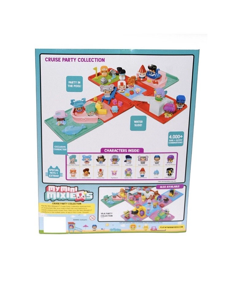 MyMini MixieQ's Cruise colección fiesta. 16 figuras. 3 figuras misteriosas en su interior... Foto 2 de 4