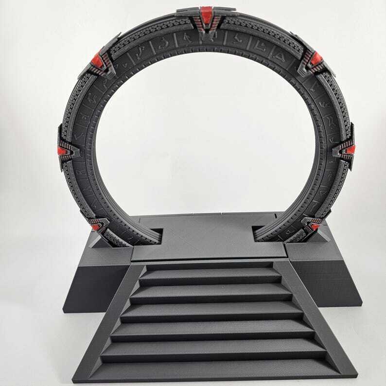 Stargate SG1 Working Replica Model, Rotating Gate Milky Way, Gift Idea ...
