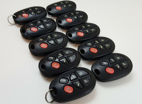 ORIGINAL LOT OF 10 TOYOTA SIENNA 04-18 OEM KEY LESS REMOTE US POWER SLIDING DOOR - Picture 3 of 12
