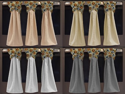 Harvest Sunflowers Wraparound Snap Hanging Towels