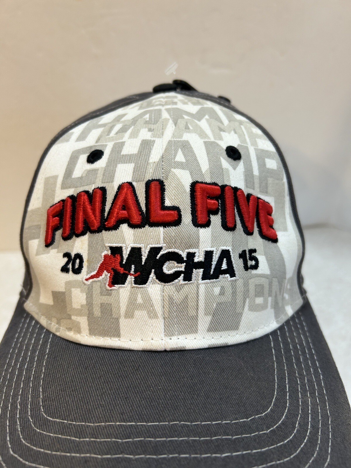 NCHA 2015 Final Five Strapback Hat. Richardson Tag - image 2