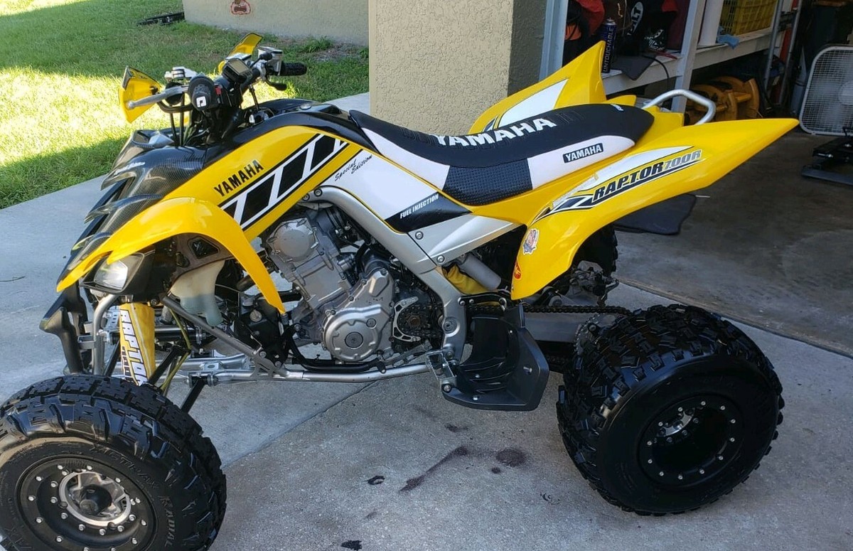 2006 Yamaha Raptor 700 Anniversary Edition OEM Style Graphics Decal Kit 7 thumbnail image