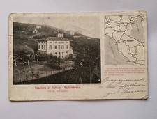STAZIONE DI SALTINO - VALLOMBROSA (1906) VIAGGIATA