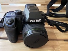 PENTAX X-5 SR 26x Wide Optical Zoom 4.0mm-104mm 16 Megapixels Camera Black W/bag