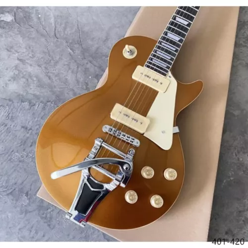 New Single Cut Gold Top with Bigsby tremolo system, ABR-1 bridge