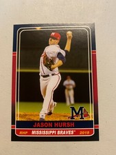 Jason Hursh Card 2019 Mississippi Braves Team Card