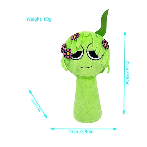 9.8" Horror Game Sprunki Plush Cartoon Soft Stuffed Pillow Dolls For Kid Toys - Picture 23 of 45