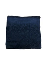 100% Silk Navy Blue Jacquard Wild Rag by M&F Western Products