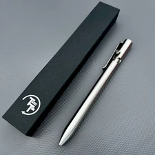 Tactile Turn - Titanium Bolt Action Standard Size Pen G2 Pilot Insert  [5.6"]