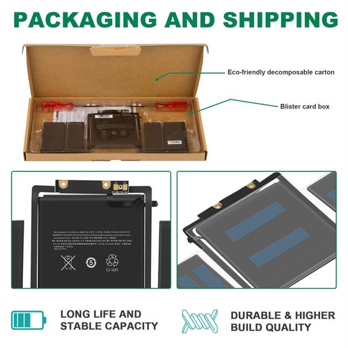 A1706 A1819 Battery for MacBook Pro 13" Late 2016 Mid 2017 EMC3071 EMC3163 - Picture 7 of 10