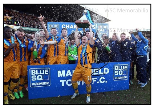 10854. Adam Murray Signed Pictures A4 Prints Mansfield Kidderminster Derby Oxfd