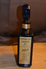 Vtg 1969 Liquor Decanter  Kentucky Bourbon American Legion 50th Anniversary