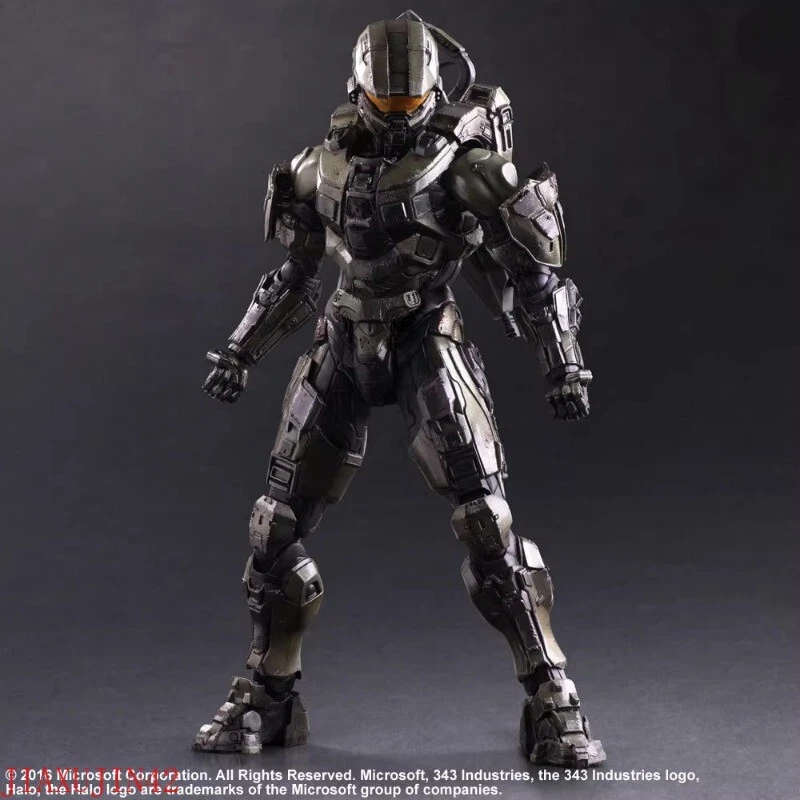 Figura de acción móvil conjunta 11" HALO 5 Play Arts Kai Guardians Master Chief juguetes Foto 3 de 4