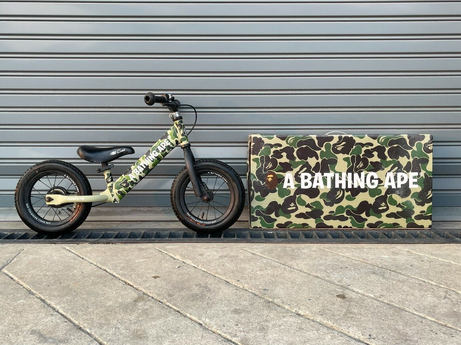 nothing else to do on X: I made a BAPE x Louis Vuitton BMX bike