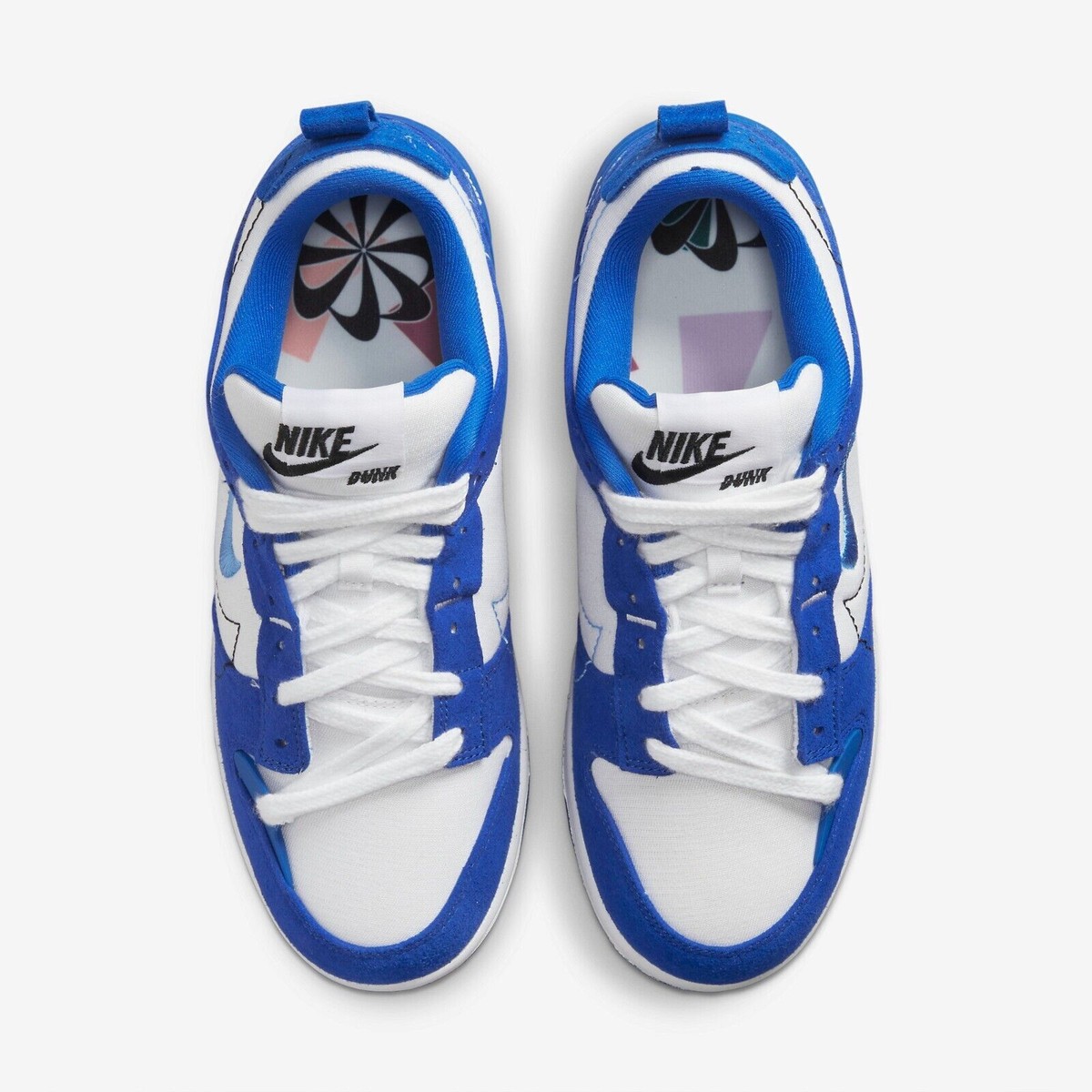 Nike Dunk Low Disrupt 2 White and University Blue DH4402-102 