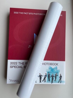 2022 THE FACT BTS PHOTOBOOK SPECIAL EDITION Poster ClearFile Set