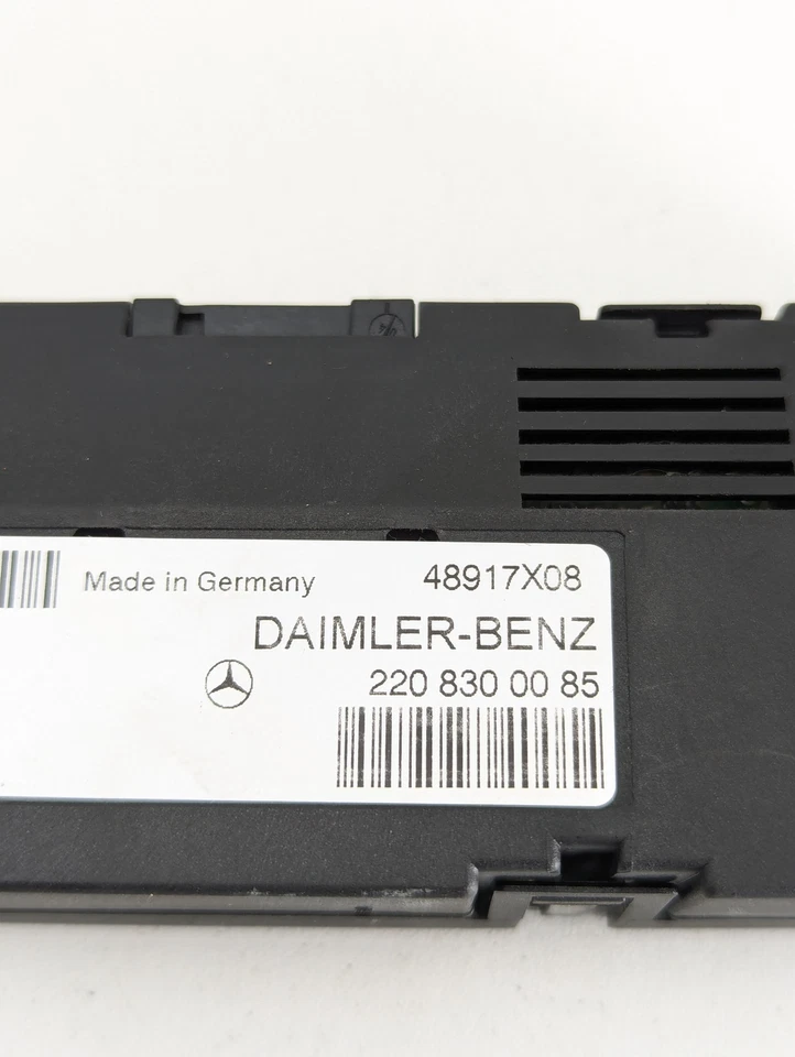 00-06 Mercedes W220 S600 CL600 S500 S55 AMG A/C Climate Control Module Unit OEM - Image 3 of 4