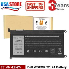 For DELL Inspiron Battery WDX0R 42Wh 15 5567 5568 13 5368 7368 7569 7579 WDXOR