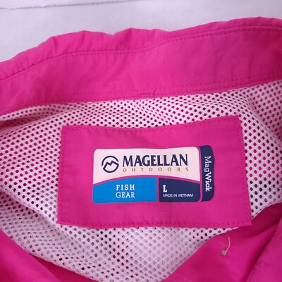 Chemise Magellan Pour Femme – Rose – Taille M – Pêche – UV Protection – Occasion