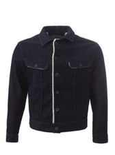 Samtjacke mit Innenfell Lardini