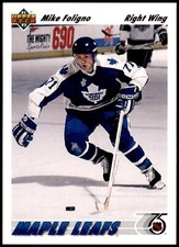 Mike Foligno #212b 1991-92 Upper Deck
