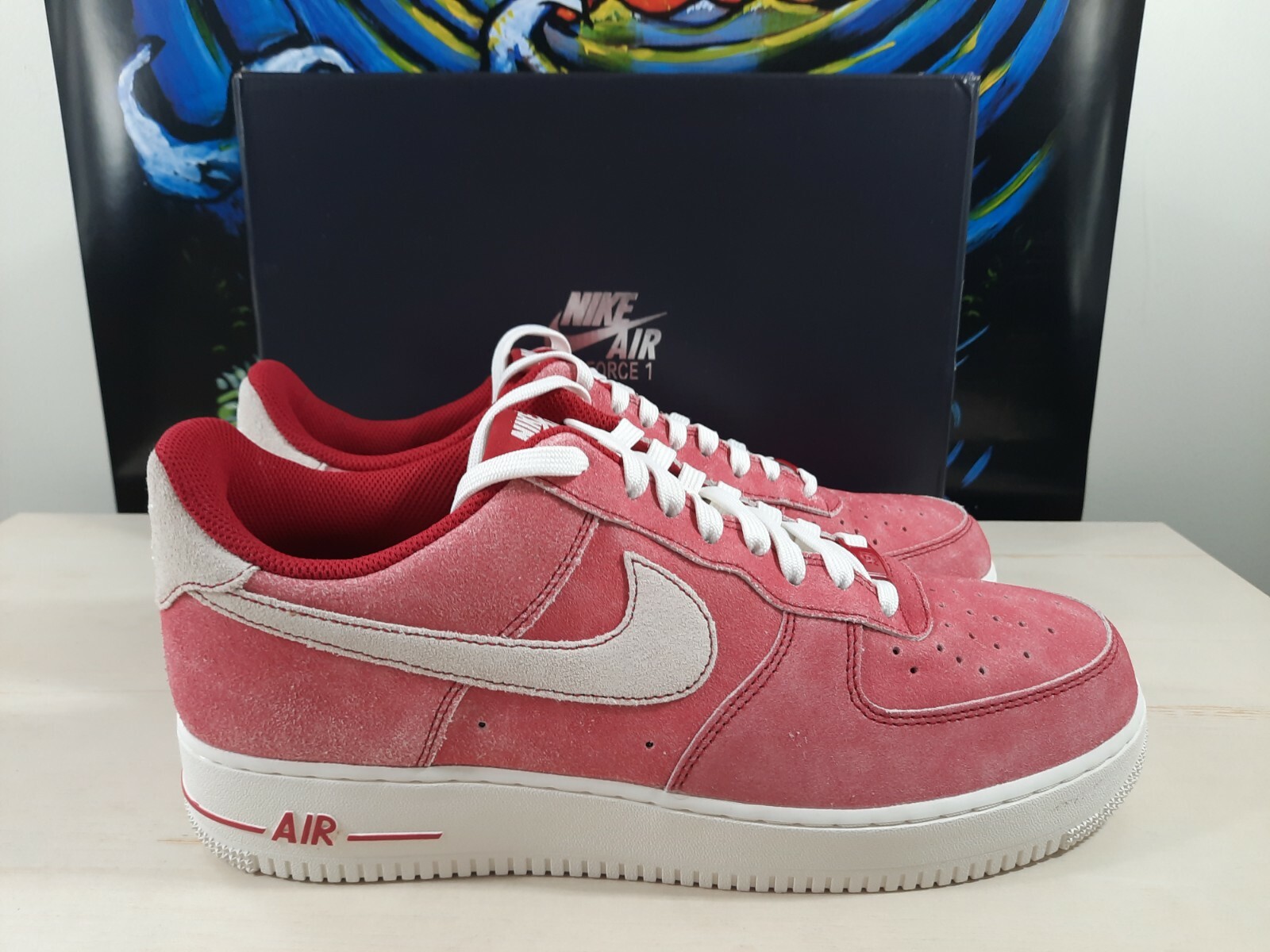 dusty red af1