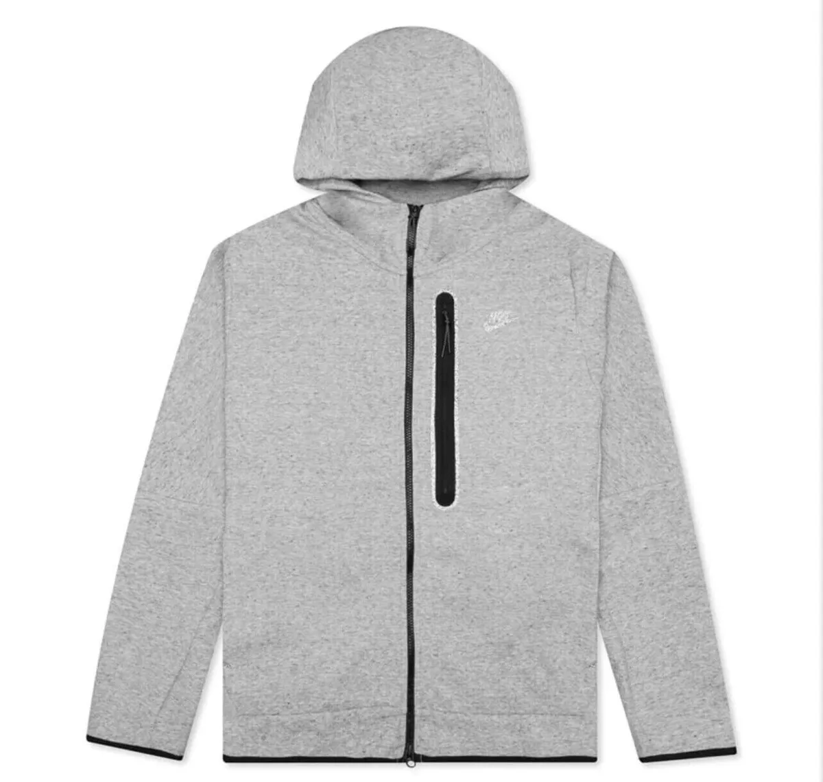NEW Size 3XL Nike Sportswear Tech Fleece Hoodie Grey Black DR9150