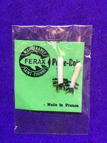 Leurre Ancien Ferax Manufrance – Grillon, Dernier Exemplaire, TBE, Pochette D'origine