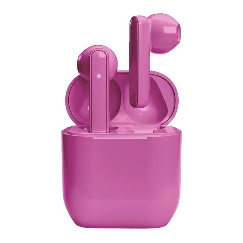 AURICOLARI STEREO TWS MUSIC HERO NUBOX TRUE WIRELESS SEMI IN-EAR TOUCH ROSA