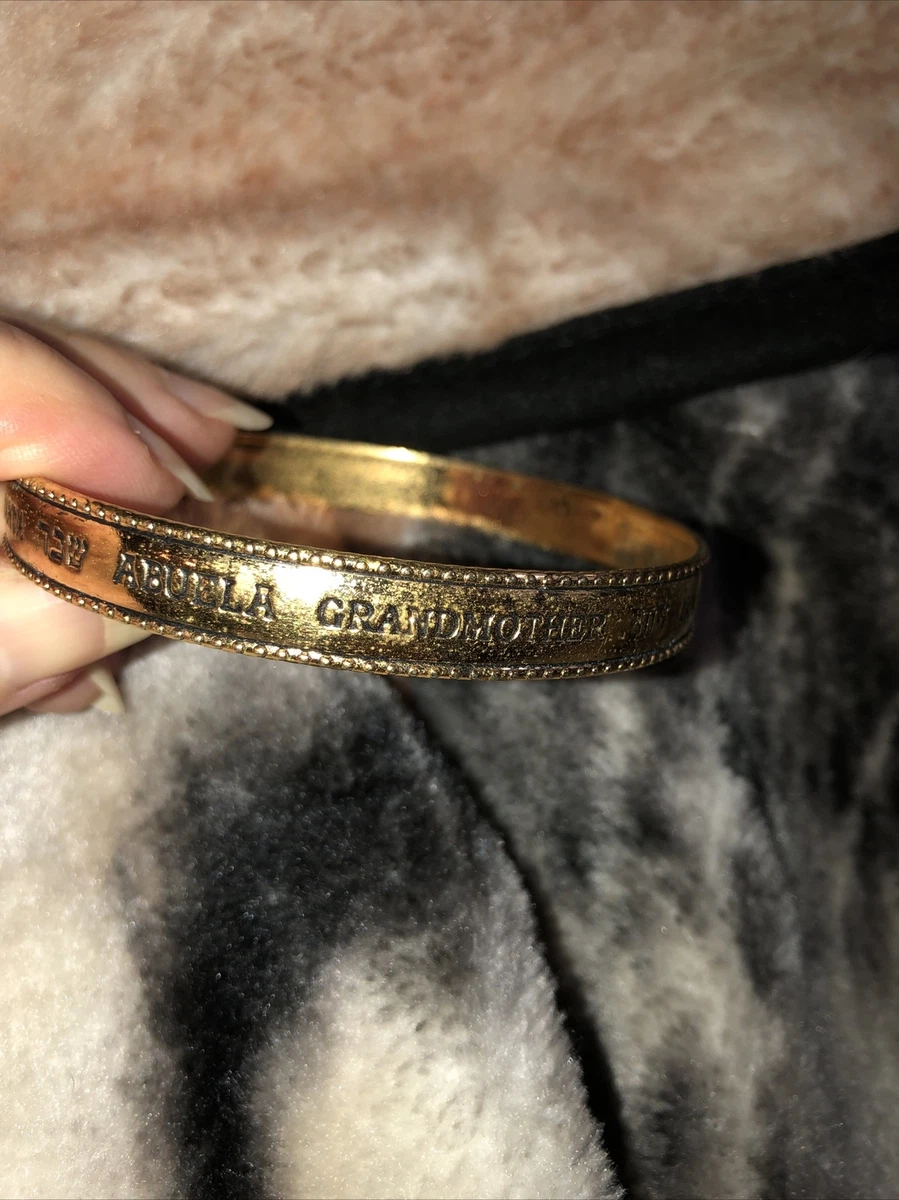 avon bangle bracelet grandmother different languages eBay