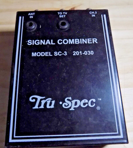 TRU-SPEC Model SC-3 SIGNAL COMBINER #201-030