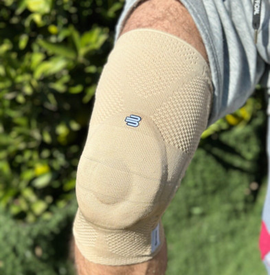 Bauerfeind GenuTrain Size 3 Knee Joint Brace Patella Support ACL Meniscus Hinge