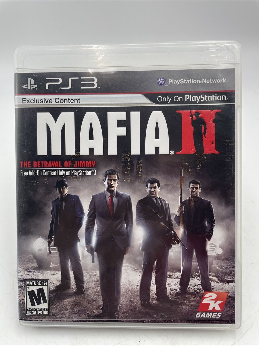 MAFIA II 2 PS3 SONY PLAYSTATION 3 COMPLETE MAP MANUAL 2K GAMES