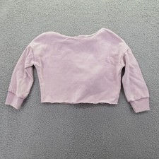 Art Class Kids' Fleece Raw Edge Hoodie Lavender Girls Size-XS New without tags