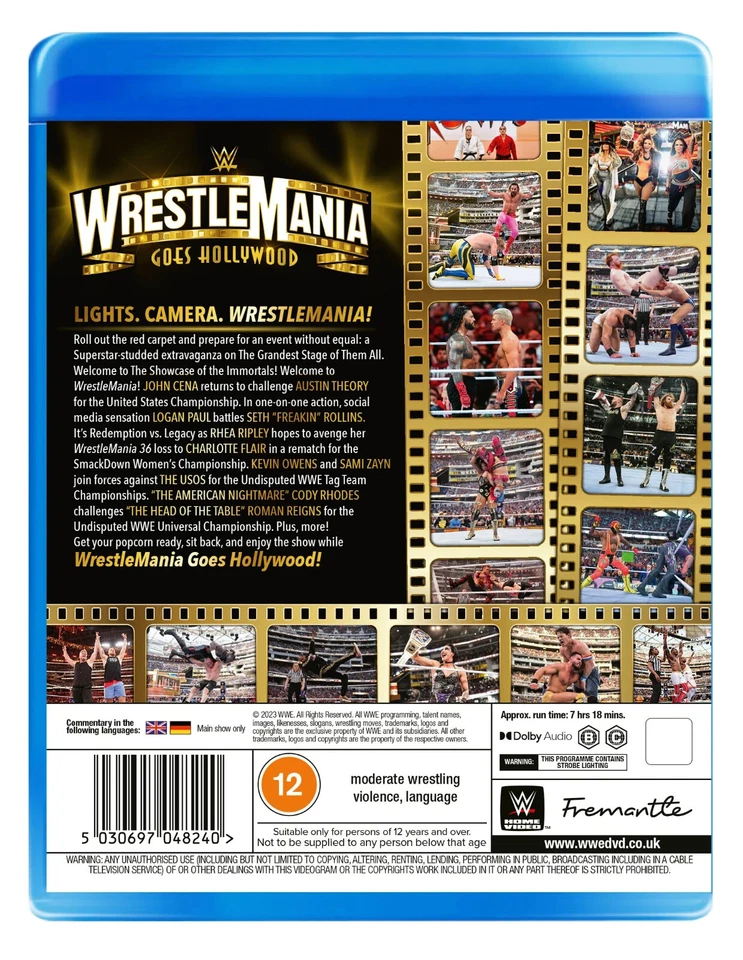 WWE WrestleMania 39 (Blu-Ray) - Image 3 of 4