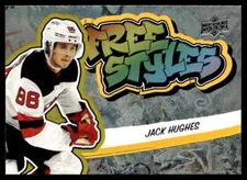 2022-23 Upper Deck Freestyles Gold Jack Hughes New Jersey Devils #FS-10