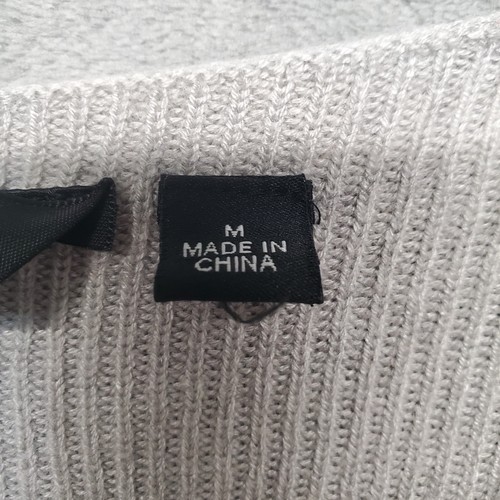 Harley Davidson Sweater Womens Medium Gray Wool Blend V Neck Knit Everyday - Picture 4 of 15