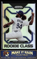 Andre Jackson 2022 Panini Prizm Rookie Class Silver Prizm #RC-17 Dodgers RC