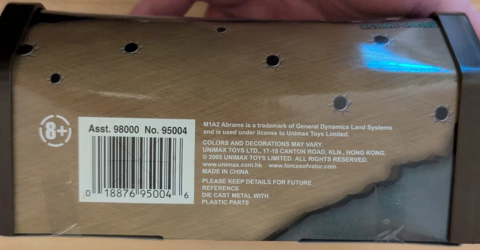 2006 Unimax Forces of Valor 1:72 Normandy 1944 German Tiger I 95004 NIB - Image 4 of 4