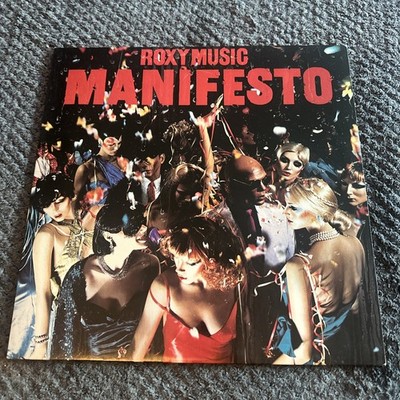 Roxy Music Manifesto LP Vinyl Record Atco SD 38-114 1979 Nice!