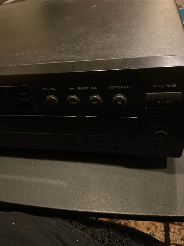 JVC XL-F254BK 5 Disc CD Play & Exchange System. For Parts Or Repair - Image 4 of 4