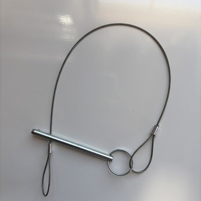 Graco 244826 Self Locking Pin And Lanyard For Graco Extreme Fluid Pumps.